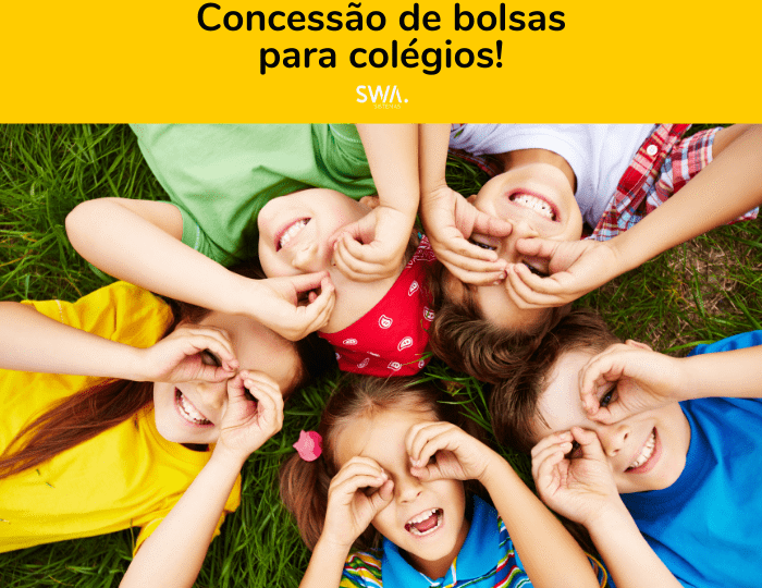 Concessão de bolsas para seu colégio se destacar